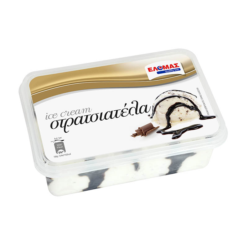 ΕΛΟΜΑΣ Στρατσιατέλα παγωτό